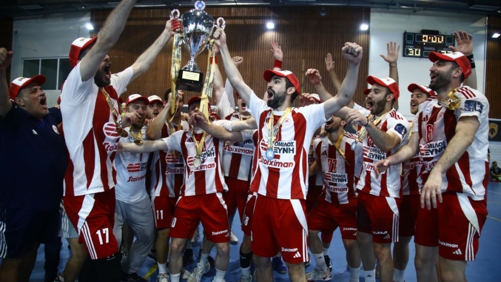Πρωταθλητής στην Α1 χάντμπολ ανδρών o Ολυμπιακός – Νίκησε (32-30) της ΑΕΚ