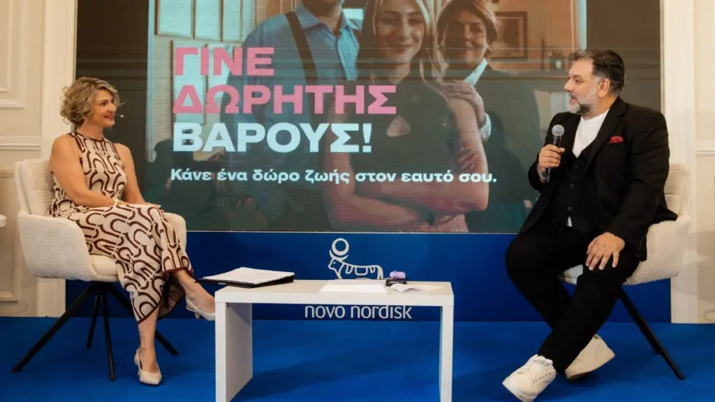 «Γίνε δωρητής βάρους – Δώσε βάρος στην υγεία σου» – Νέα εκστρατεία ενημέρωσης από τη Novo Nordisk Hellas για την παχυσαρκία 