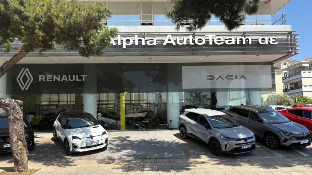 Νέα κάθετη μονάδα Renault & Dacia στα νότια προάστια της Αττικής 