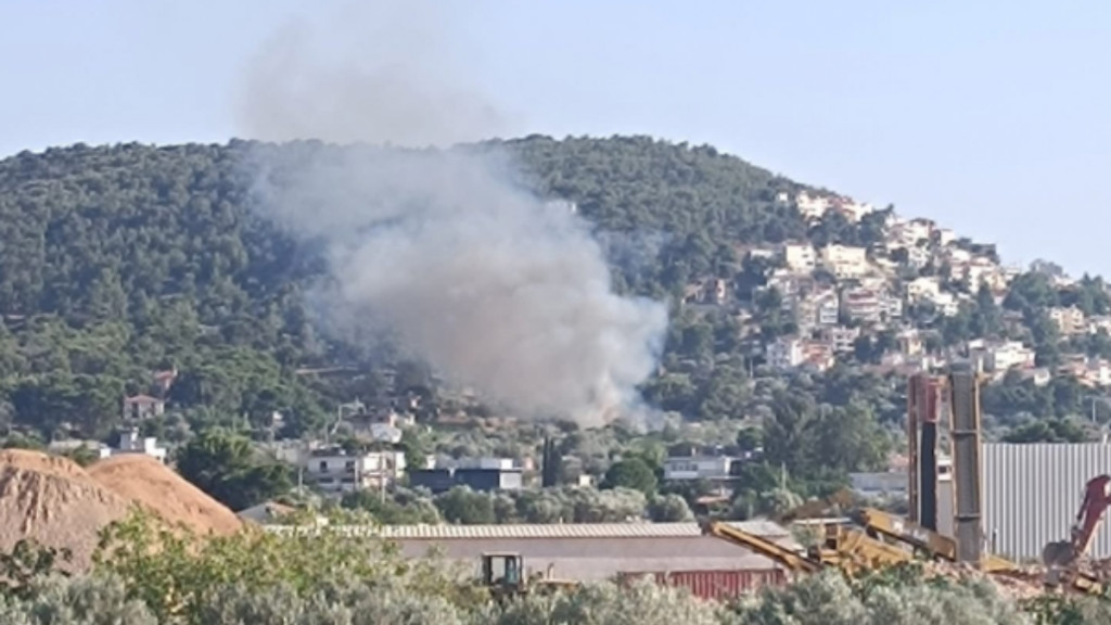 Φωτιά σε χαμηλή βλάστηση κοντά σε σπίτια στην Αργιθέα Παιανίας – Επιχειρούν 6 εναέρια – Ήχησε το 112