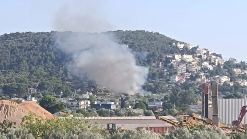 Φωτιά σε χαμηλή βλάστηση κοντά σε σπίτια στην Αργιθέα Παιανίας – Επιχειρούν 6 εναέρια – Ήχησε το 112