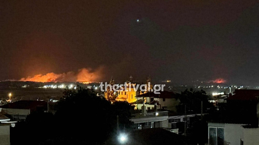 Θεσσαλονίκη: Φωτιά σε Λουτρά Λαγκαδά, Νέο Ρύσιο και Νέους Επιβάτες – Υπό έλεγχο οι πυρκαγιές σε Δρυμό και Λακκιά (Βίντεο)