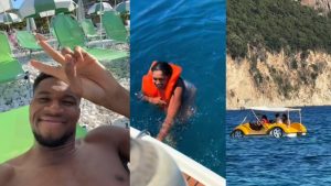 Γιάννης Αντετοκούνμπο: “Εκδικήθηκε” τη σύζυγό του μέσα στη θάλασσα – “Αυτά παθαίνεις όταν δεν με αφήνεις να γίνω streamer” (βίντεο)