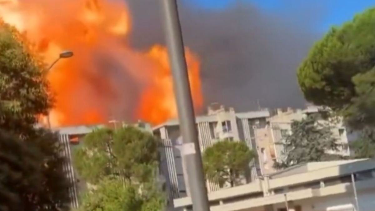 Ισχυρή έκρηξη σε βενζινάδικο στη Ρώμη, τουλάχιστον 21 τραυματίες, ανάμεσά τους αστυνομικοί και πυροσβέστες (βίντεο)