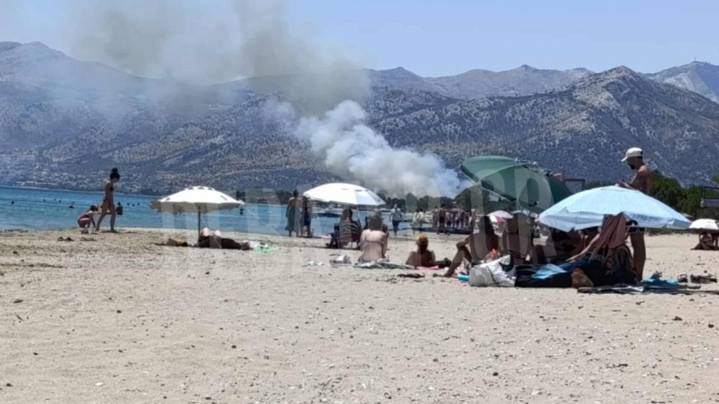 Καλύτερη η εικόνα της φωτιάς στον Μαραθώνα, κινδύνευσαν σπίτια – Ήχησε το 112 για τον οικισμό Ριζάρι