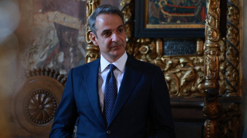 Στο Άγιο Όρος ο Μητσοτάκης: Ανακοίνωσε έργα 100 εκατ. ευρώ από ΕΣΠΑ (φωτογραφίες)