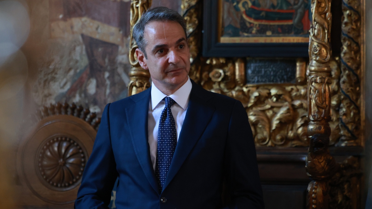 Στο Άγιο Όρος ο Μητσοτάκης: Ανακοίνωσε έργα 100 εκατ. ευρώ από ΕΣΠΑ (φωτογραφίες)