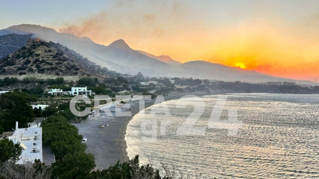 Ιεράπετρα: Εκτός ελέγχου η μεγάλη φωτιά, καίει σε 3 μέτωπα – “Τραγική η κατάσταση, κάηκαν σπίτια” – Εκκενώθηκαν οικισμοί (βίντεο)