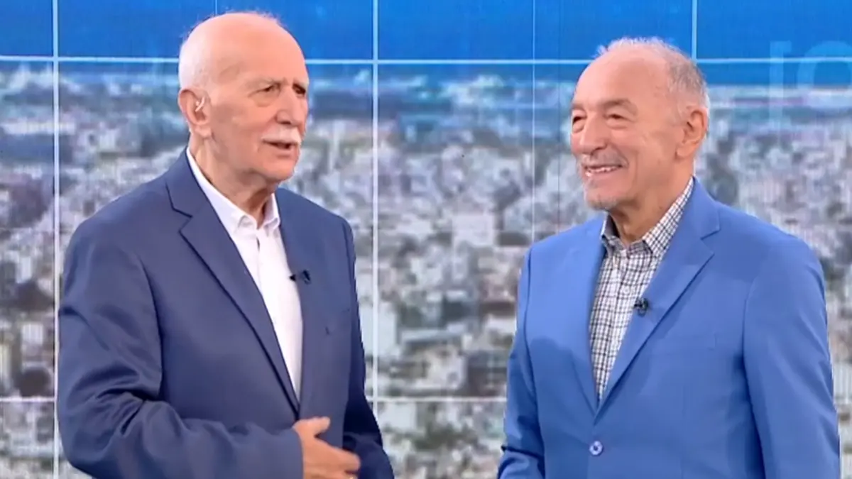 Τάσος Αρνιακός: Συγκίνηση με τον Γιώργο Παπαδάκη στο φινάλε της εκπομπής – “Ευχαριστώ που μου έδωσες τη δυνατότητα να λέω “Καλημέρα Ελλάδα”