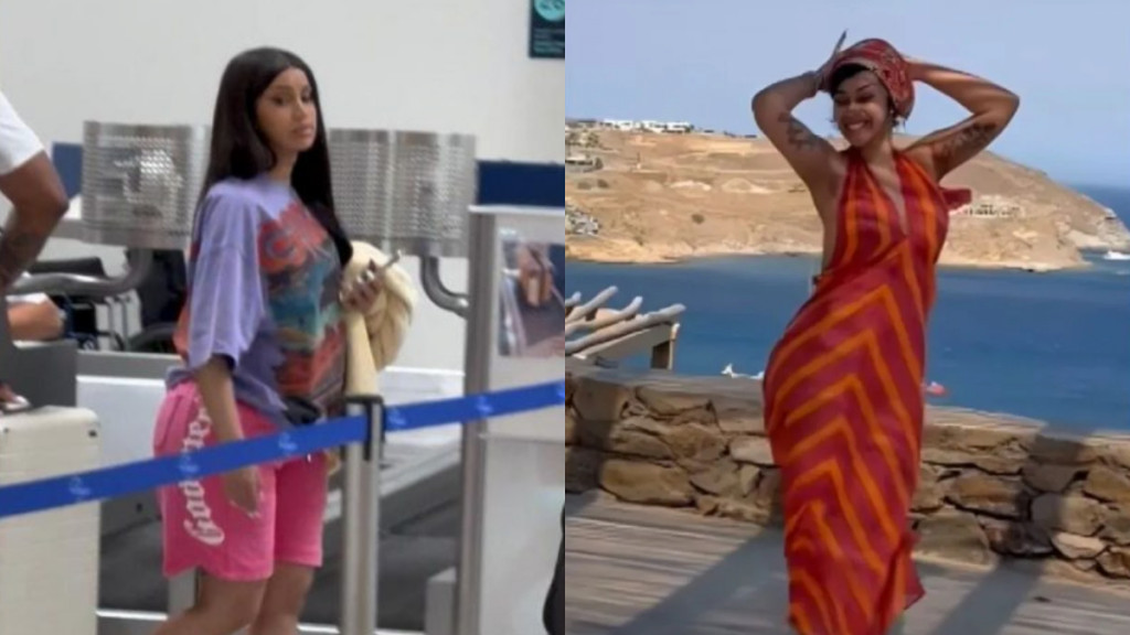 Cardi B: «Αγνώριστη» στο αεροδρόμιο της Μυκόνου – Έφυγε χωρίς να την καταλάβει κανείς