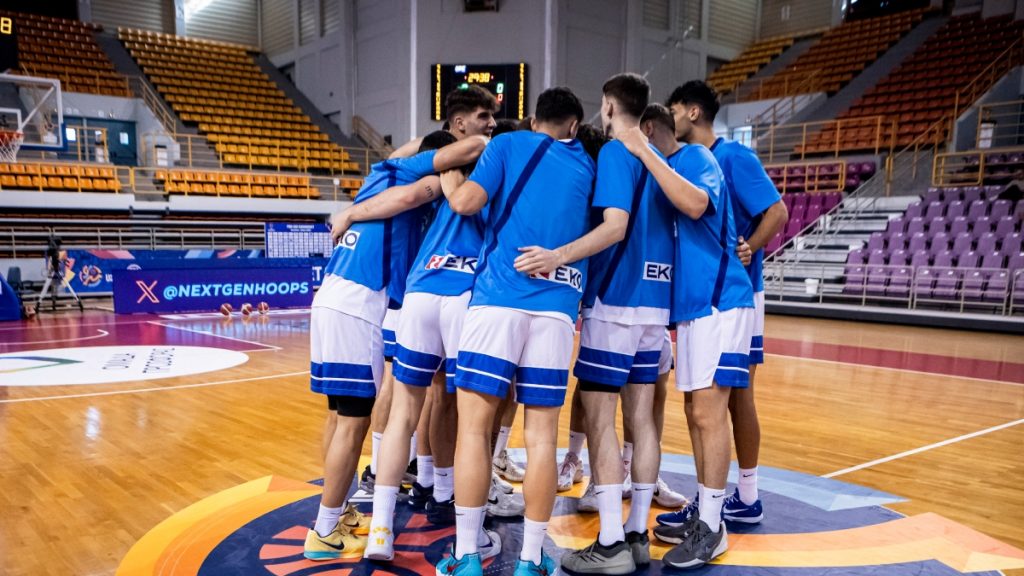 Ελλάδα – Ρουμανία 89-40: Έκανε το 3/3 η Εθνική Νέων Ανδρών