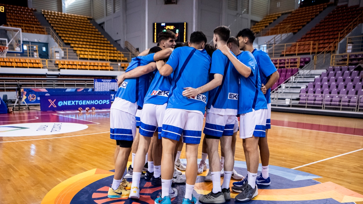 Ελλάδα – Ρουμανία 89-40: Έκανε το 3/3 η Εθνική Νέων Ανδρών