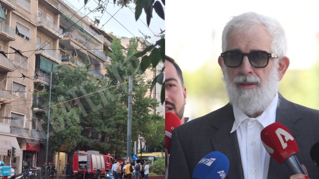 Πέτρος Φιλιππίδης: Κάηκε το διαμέρισμα του στην οδό Πατησίων – Βρισκόταν μέσα ο ηθοποιός