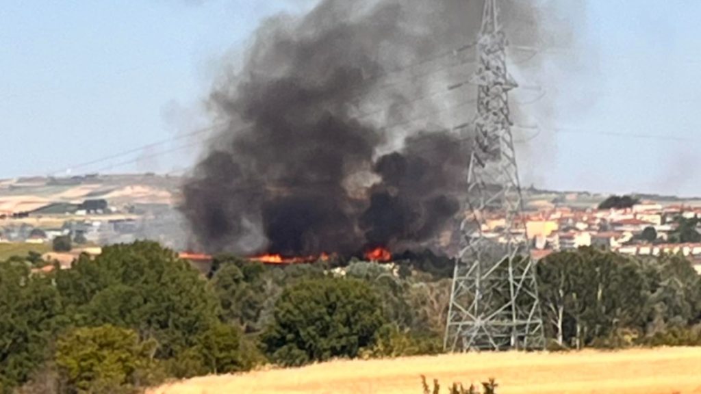 Φωτιά σε χορτολιβαδική έκταση στο Πανόραμα Διδυμοτείχου