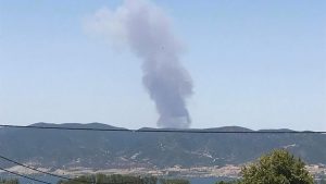 Θεσσαλονίκη: Πυρκαγιά σε αγροτοδασική έκταση στη Βόλβη – 5 εναέρια στην μάχη της κατάσβεσης