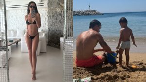 Ελένη Φουρέιρα: Οικογενειακές διακοπές με τον Αλμπέρτο Μποτία και τον γιο τους, Ερμή