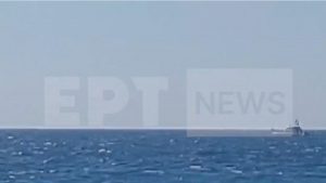 Σκάφος της Frontex βυθίστηκε ανοιχτά της Λέσβου – Σώοι οι 6 επιβαίνοντες (Βίντεο)