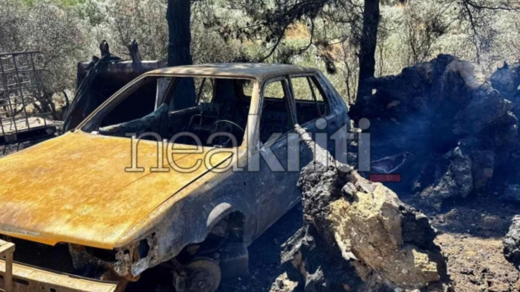 Εικόνες καταστροφής στην Ιεράπετρα: Καμένα σπίτια και εκτάσεις – Συνεχίζει να καίει η πυρκαγιά (φωτογραφίες και βίντεο)