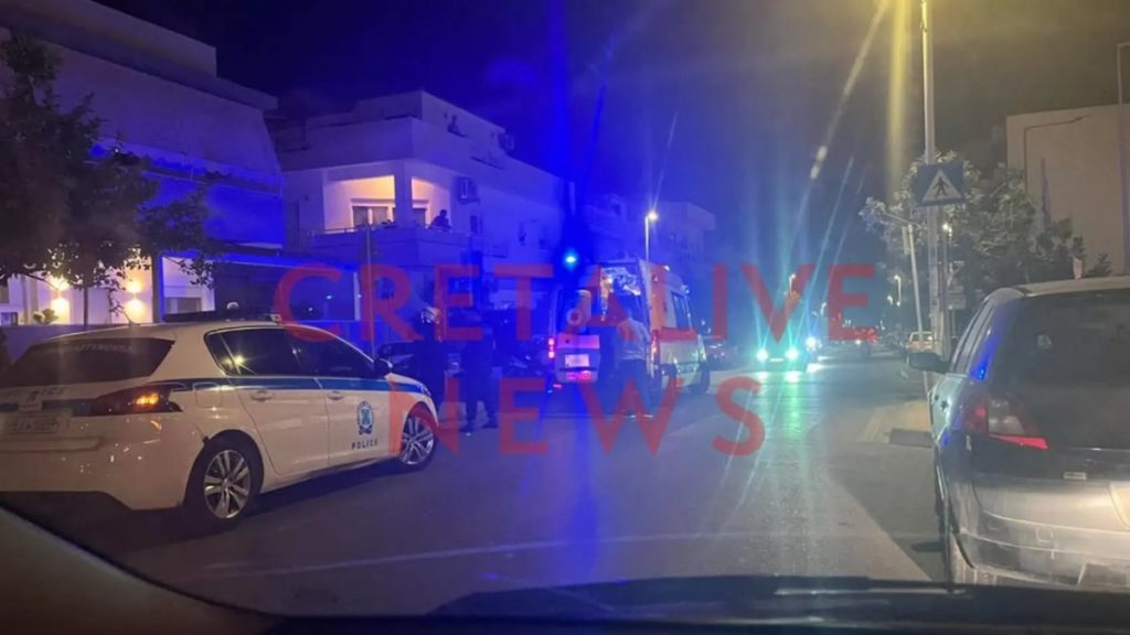 Ηράκλειο: Μηχανή έπεσε σε αυτοκίνητο μετά από καταδίωξη