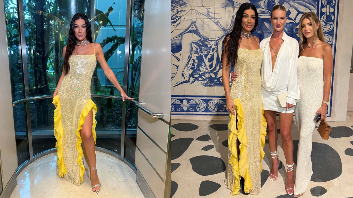 Ήβη Αδάμου: Ποζάρει με το αγγελάκι της Victoria’s Secret Ρόζι Χάντινγκτον – Φωτογραφίες