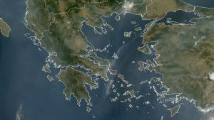 Φωτιές στην Τουρκία: Η δορυφορική εικόνα με τους καπνούς που έφτασαν στην Πεντέλη