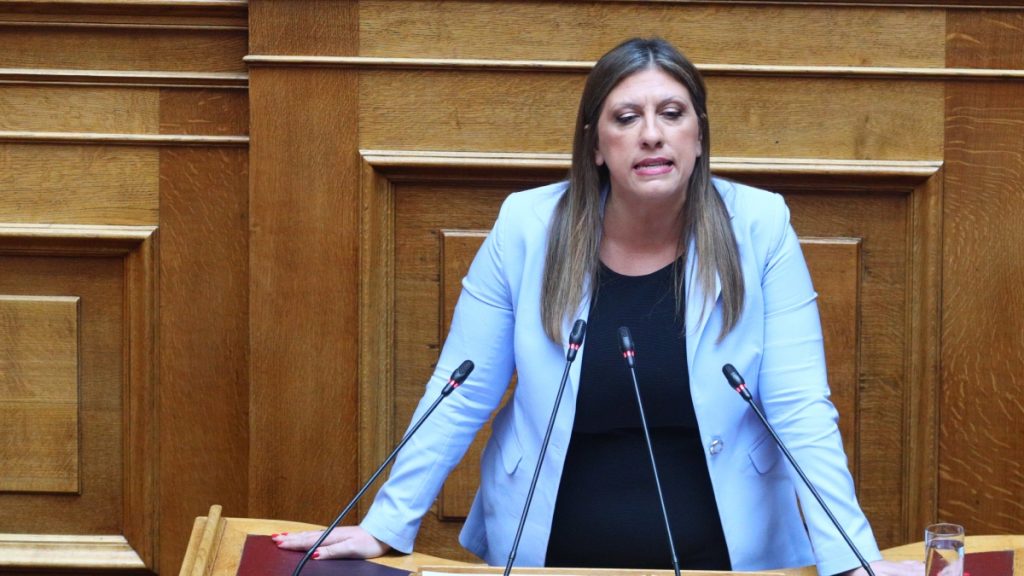 Κωνσταντοπούλου: “Παίρνετε στις πλάτες σας την ευθύνη του ξεπλύματος Βορίδη και Αυγενάκη”
