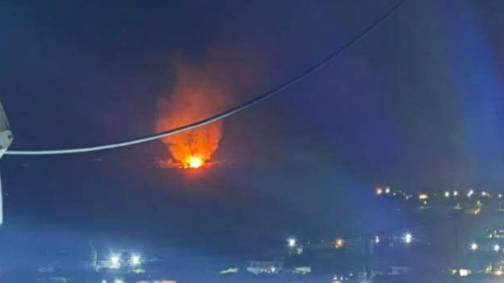 Φωτιά σε γεωργική έκταση στο Ελληνοχώρι Κορινθίας (Βίντεο)