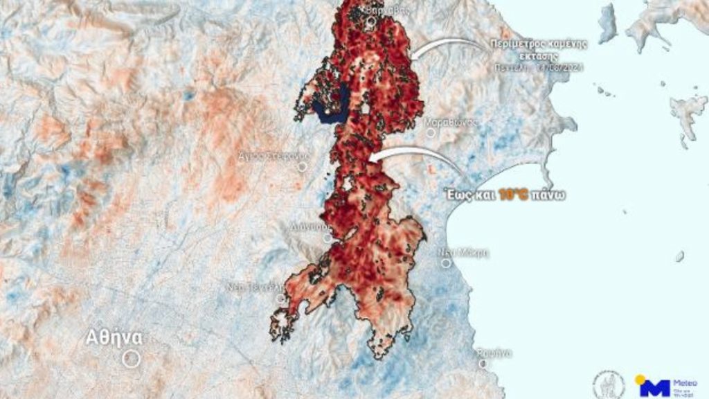 Meteo: Μέχρι και 10 βαθμούς αυξήθηκε η θερμοκρασία του εδάφους – Τι δείχνουν τα δορυφορικά δεδομένα