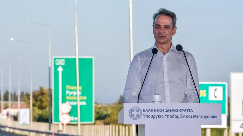 Μητσοτάκης στα εγκαίνια του νέου αυτοκινητόδρομου Πατρών – Πύργου: «Διορθώνουμε μια αδικία»