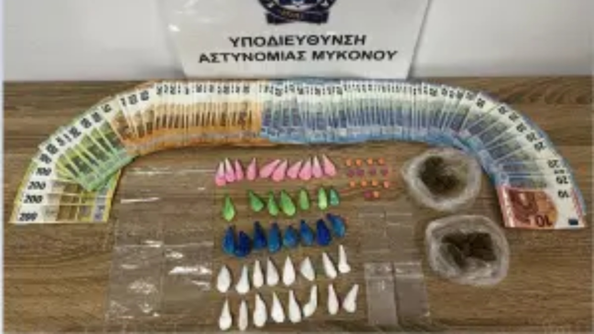 Μύκονος: Συνελλήφθη 22χρονος για διακίνηση ναρκωτικών ουσιών – Τι βρέθηκε πάνω του