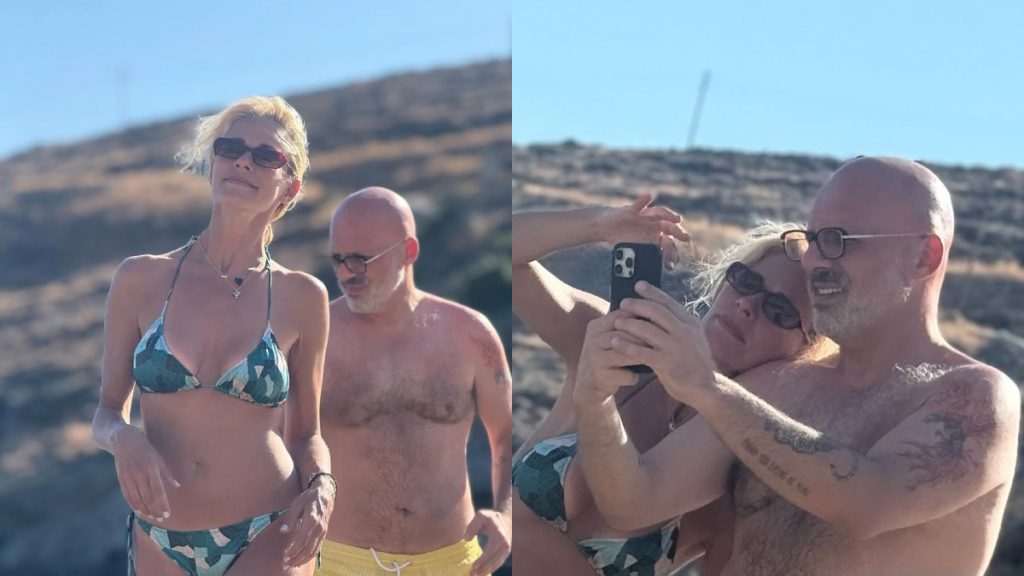 Ζέτα Μακρυπούλια: Καλοκαιρινές διακοπές με τον κολλητό της, Νίκο Μουτσινά – Φωτογραφίες
