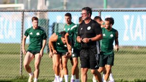 Παναθηναϊκός – Ρέιντζερς: Τελευταία προπόνηση με εμψυχωτή Αλαφούζο – Η αποστολή των “πρασίνων”