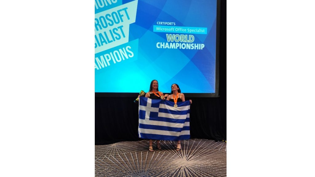 Δύο Ελληνίδες μαθήτριες Παγκόσμιες Πρωταθλήτριες στη Microsoft – Χρυσό και ασημένιο μετάλλιο σε Word και PowerPoint