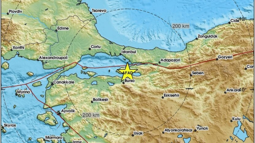 Τουρκία: Νέος σεισμός 4,2 Ρίχτερ στην Κίο – Έγινε αισθητός σε Κωνσταντινούπολη και Προύσα