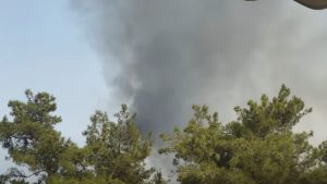 Φωτιά σε χαμηλή βλάστηση στον Άγιο Ραφαήλ Σερρών – Ήχησε το 112 για εκκένωση οικισμού (Βίντεο)