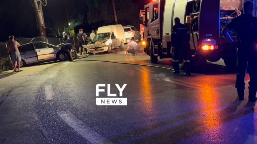 Σπάρτη: Σοβαρό τροχαίο με μετωπική σύγκρουση οχημάτων – 4 τραυματίες