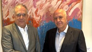 Συνάντηση του Τάκη Θεοδωρικάκου με τον Πρόεδρο του ΣΕΒ