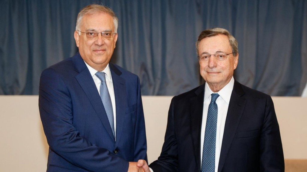Συνάντηση Θεοδωρικάκου – Ντράγκι