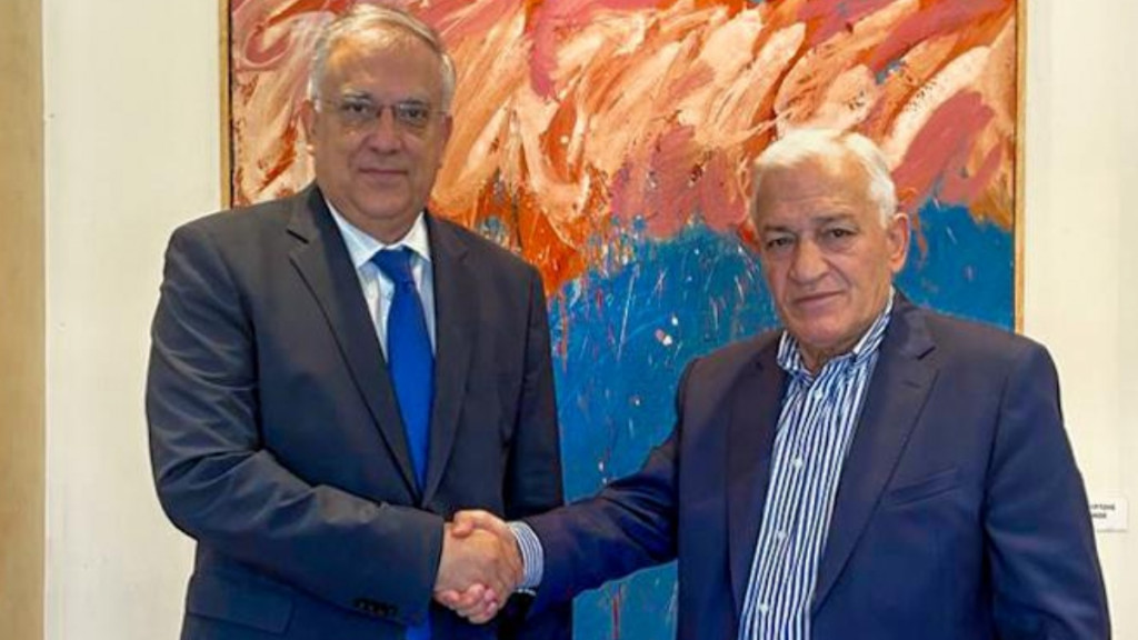 Τάκης Θεοδωρικάκος: Συναντήθηκε με τον πρόεδρο της Κεντρικής Ένωσης Δήμων Ελλάδας