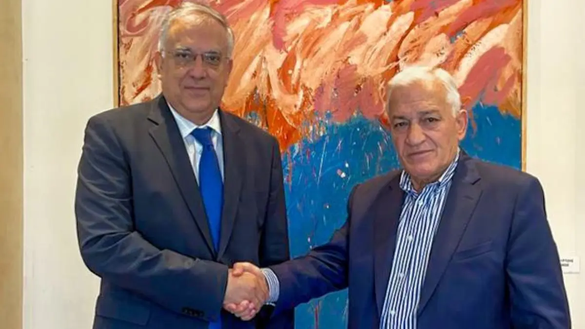 Τάκης Θεοδωρικάκος: Συναντήθηκε με τον πρόεδρο της Κεντρικής Ένωσης Δήμων Ελλάδας