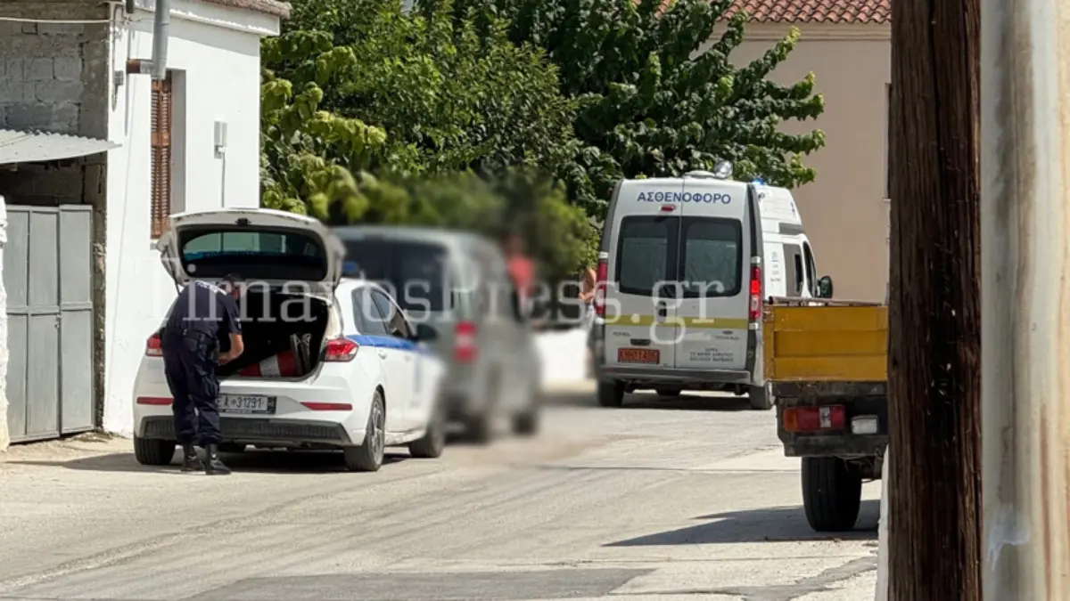 Τραγωδία στον Τύρναβο: Άνδρας βρέθηκε νεκρός στο σπίτι του με τραύμα από καραμπίνα
