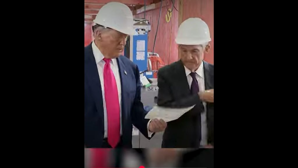 Τραμπ: “Καυγάδισε” μπροστά στις κάμερες με τον πρόεδρο της FED για τα έξοδα ανακαίνισης των γραφείων της Τράπεζας (βίντεο)