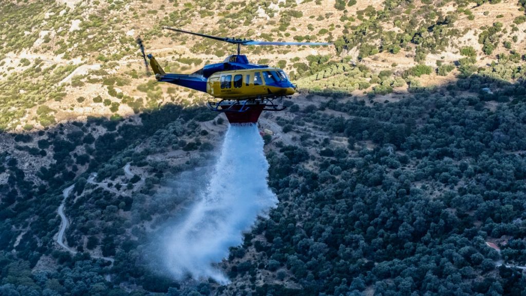 Υπό έλεγχο η φωτιά στα Μεγάλα Χωράφια Χανίων