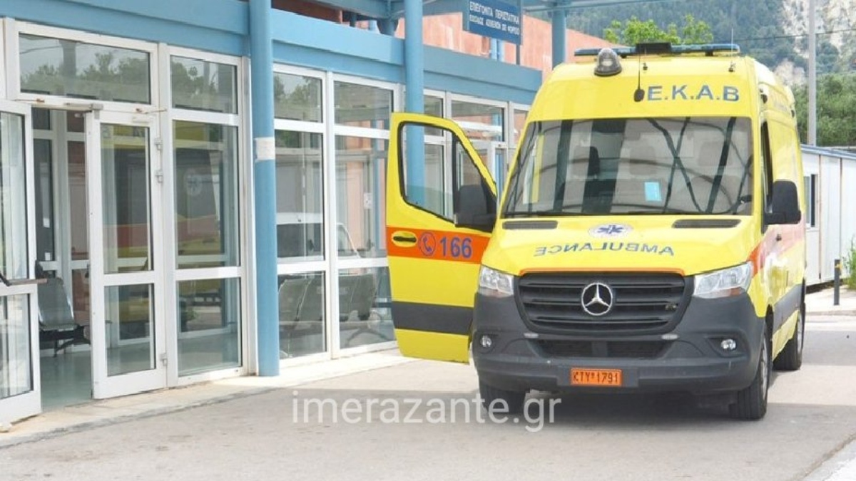 Τραγωδία στη Ζάκυνθο – Νεκρός 75χρονος οδηγός μηχανής σε τροχαίο δυστύχημα
