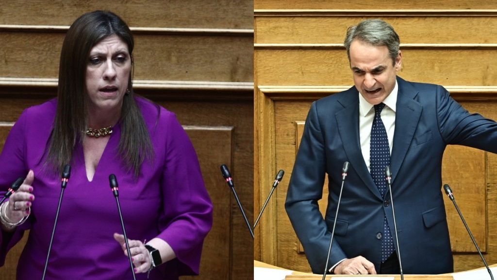 Ένταση Μητσοτάκη – Κωνσταντοπούλου στην Βουλή: “Σταματήστε να γκαρίζετε, αυτά να τα κάνετε στο δικαστήριο και στους βιαστές που υπερασπίζεστε”