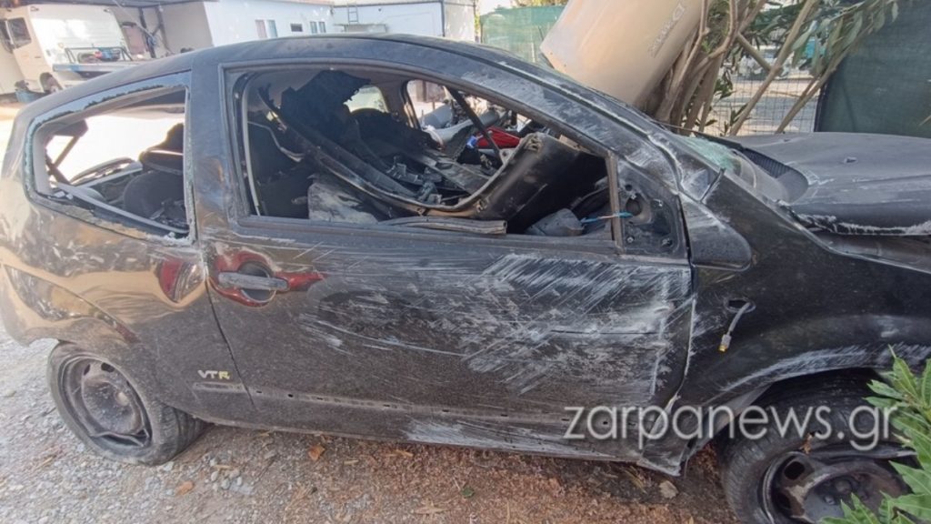 Κρήτη: Σοκαριστικές εικόνες από το θανατηφόρο τροχαίο στον ΒΟΑΚ – Έγινε σμπαράλια το αυτοκίνητο του 27χρονου