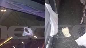 Εγνατία Οδός: Επίθεση ανηλίκων με πέτρες σε λεωφορείο με Σέρβους τουρίστες – 3 τραυματίες  (βίντεο)