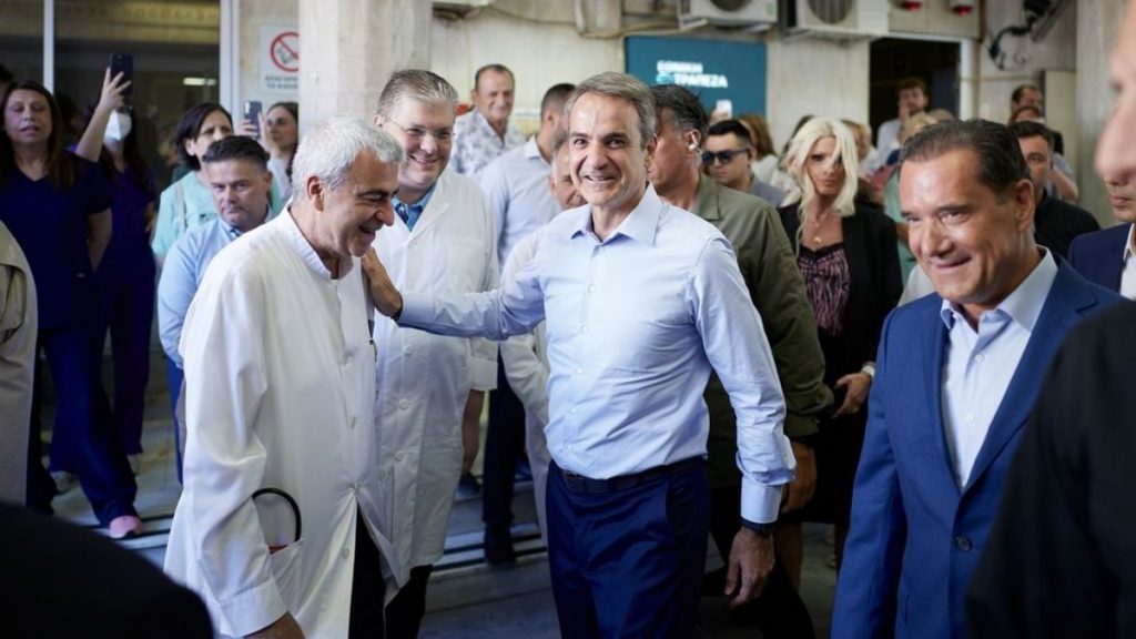 Γεωργιάδης για επίσκεψη το Ιπποκράτειο: «Το ΕΣΥ γίνεται καλύτερο»