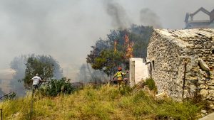 Φωτιά στη Ζάκυνθο: 3 ενεργά μέτωπα σε Κοιλιωμένο, Λιθακιά, Κερί – Κάηκαν σπίτια, ζώα και πάνω από 15.000 στρέμματα