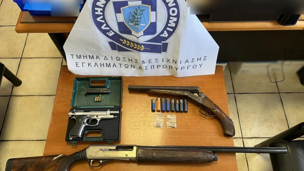 Επιχείρηση “σκούπα” της ΕΛΑΣ στον Ασπρόπυργο – Δύο συλλήψεις για όπλα και ναρκωτικά